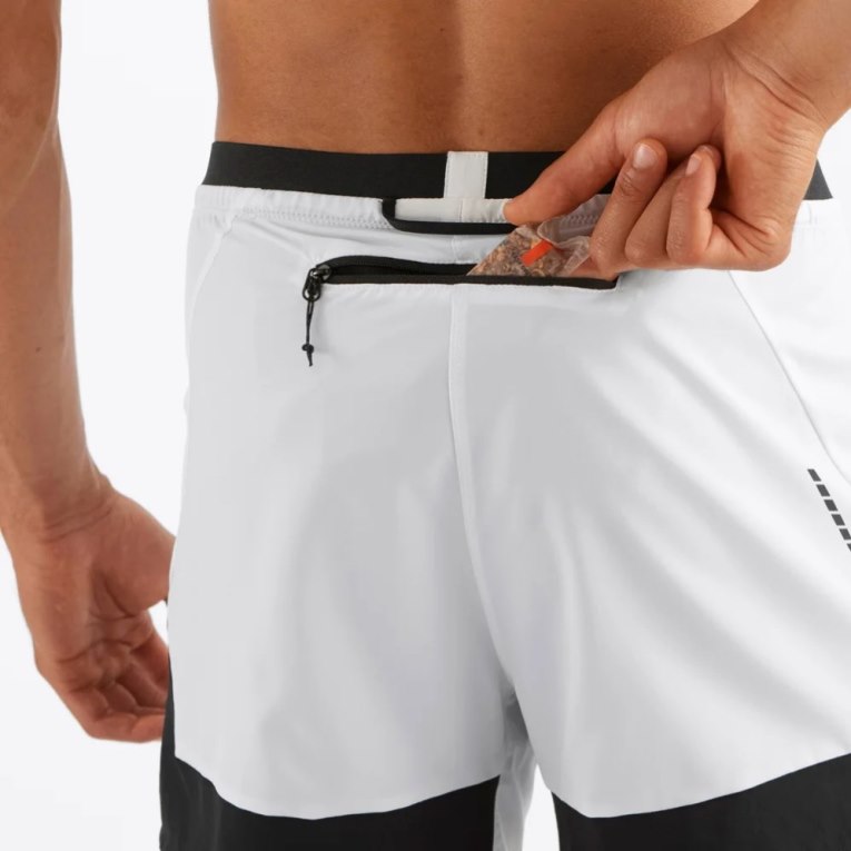 Bermudas Salomon Cross 2in1 Hombre Blancos | MX LPYO716